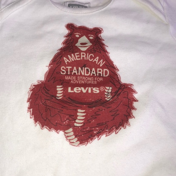 2/$14 Levi’s onesie - Picture 2 of 2